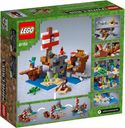 LEGO® Minecraft Das Piratenschiff-Abenteuer rückseite der box