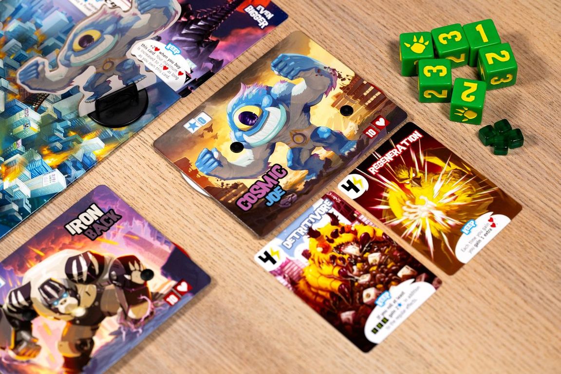 King of Tokyo: Origins componenten