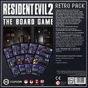 Resident Evil 2: The Board Game – The Retro Pack parte posterior de la caja