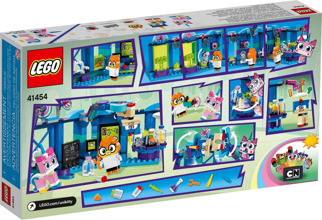 LEGO® Unikitty! Dr. Fox™ Laboratory back of the box