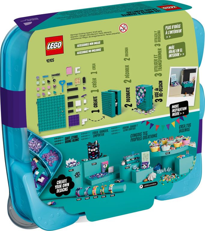 LEGO® DOTS Secret Boxes back of the box