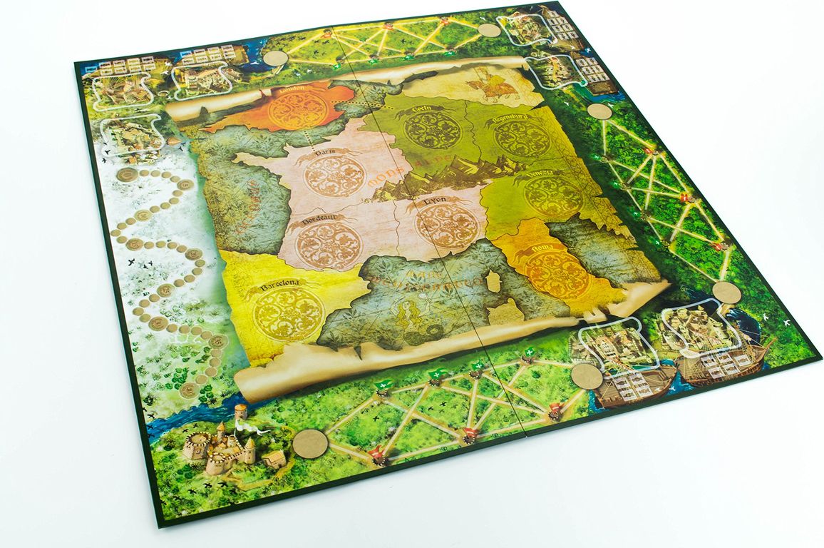 Templars' Journey game board