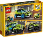 LEGO® Creator Rocket Rally Car back of the box