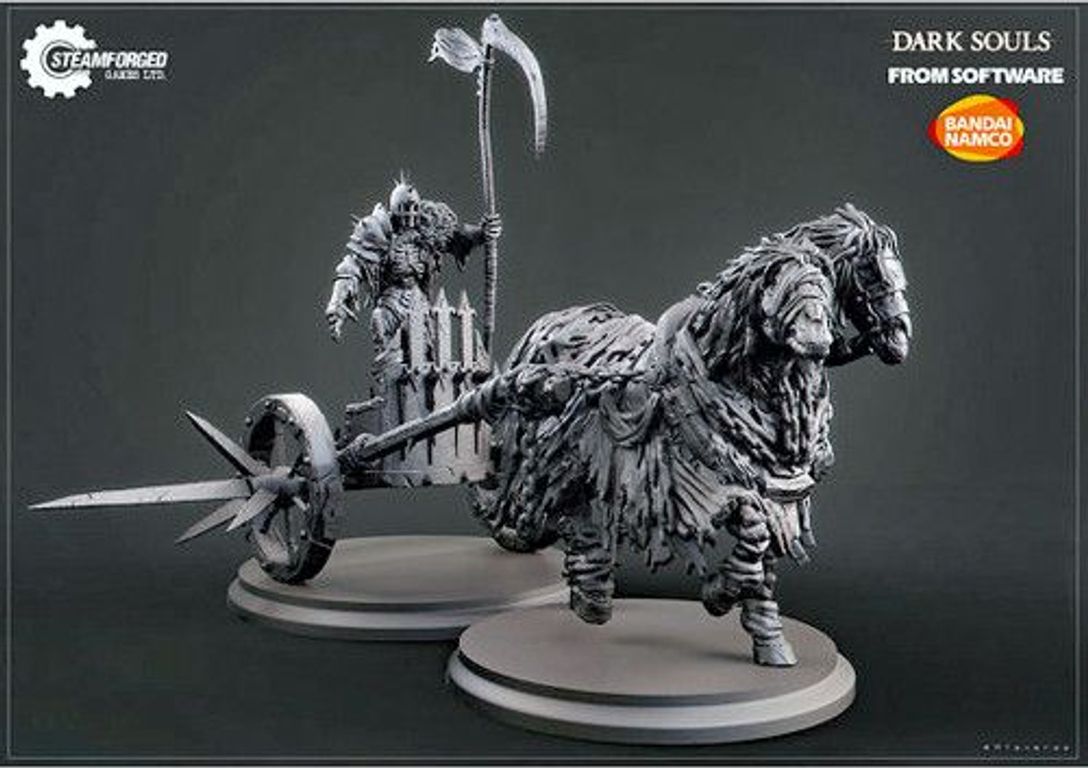 Dark Souls: The Board Game – Executioners Chariot Boss Expansion miniature