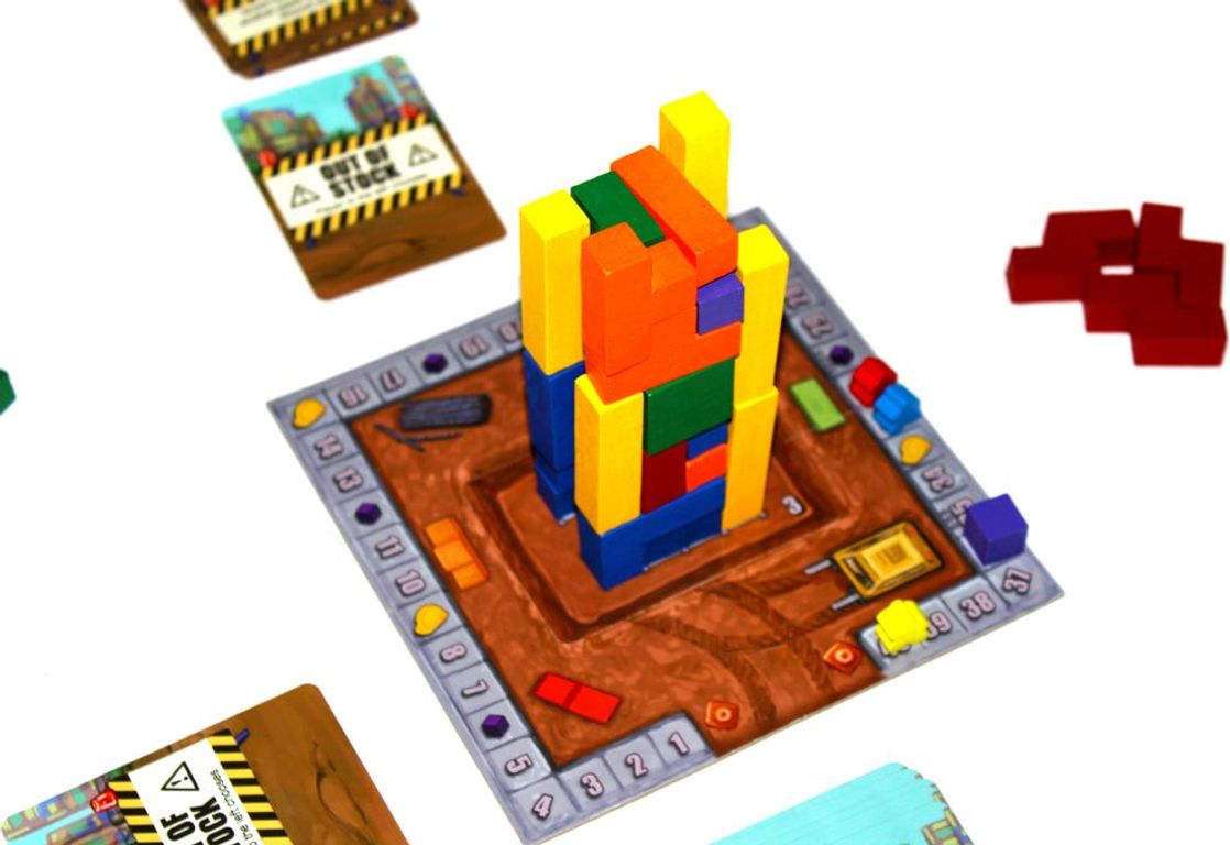 LOTS: A Competitive Tower Building Game spielablauf