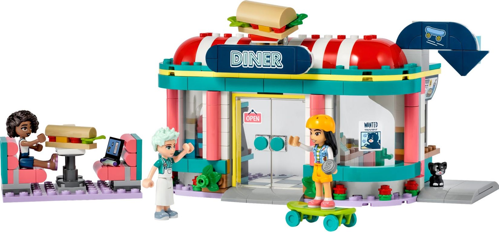 LEGO® Friends Ristorante nel centro di Heartlake City gameplay