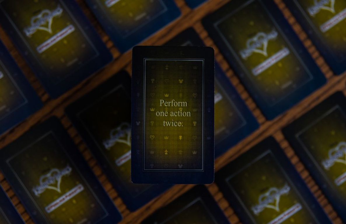 Disney's Kingdom Hearts Perilous Pursuit cartes