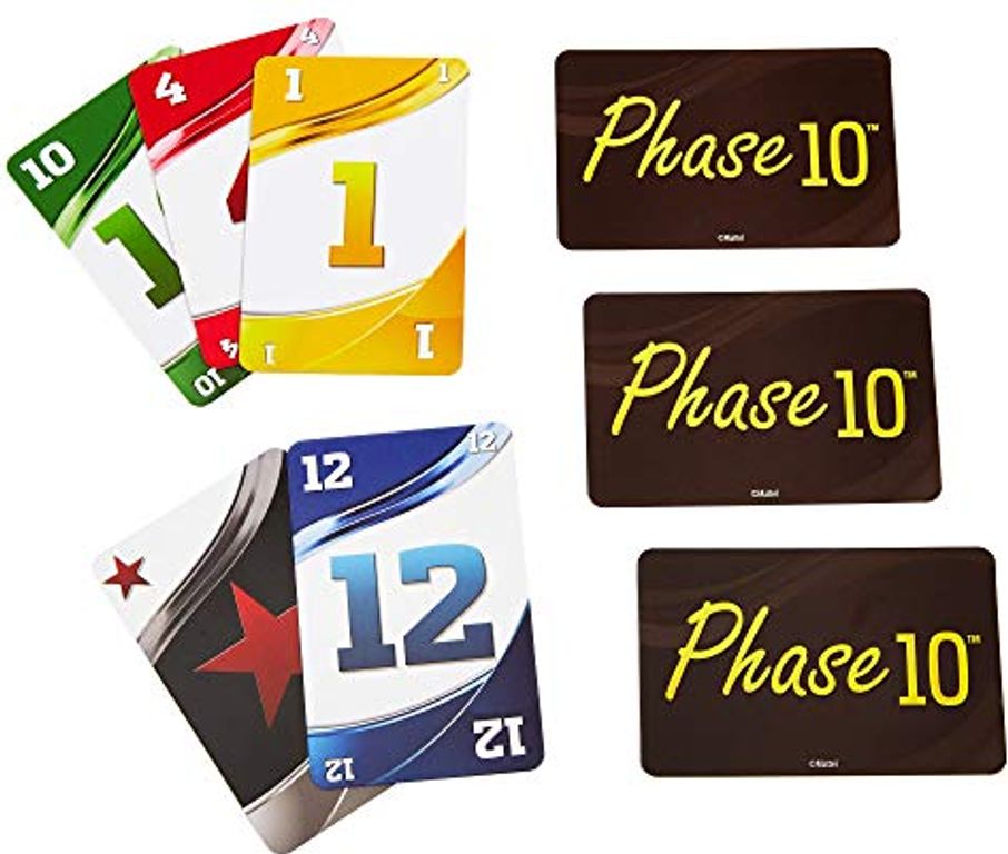 Phase 10 kaarten