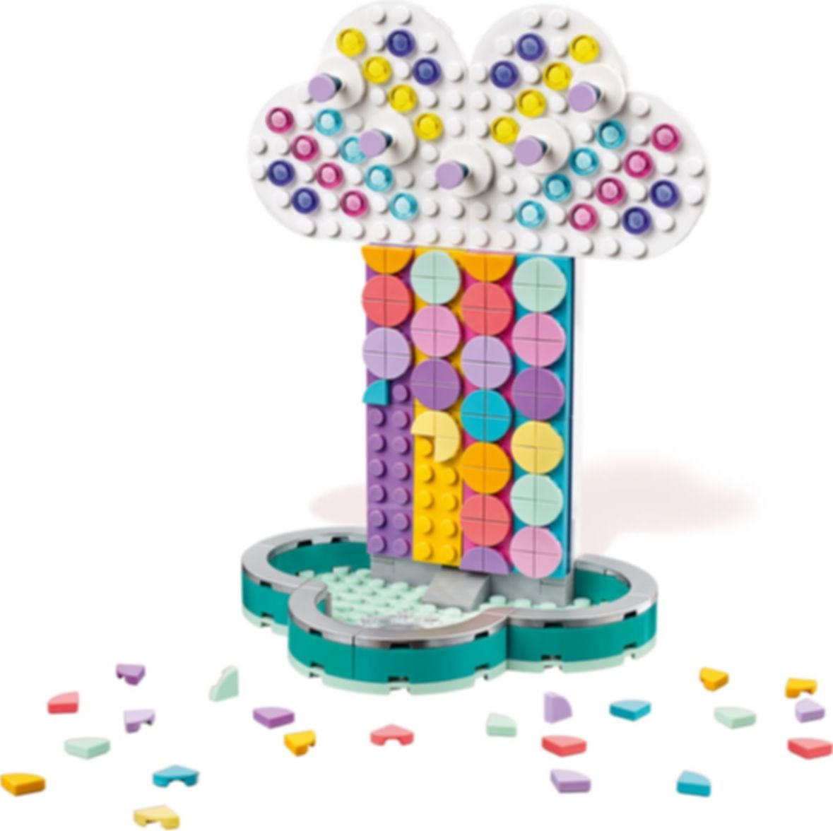 LEGO® DOTS Le porte-bijoux Arc-en-ciel composants