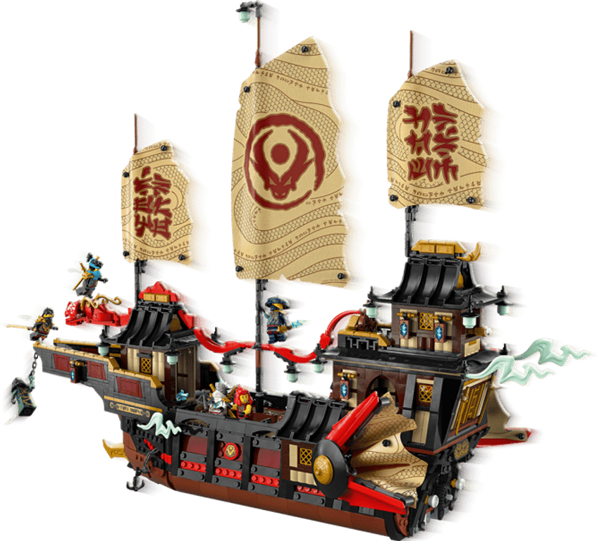 LEGO® Ninjago The Temple Bounty components
