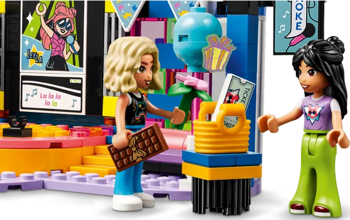 LEGO® Friends Fiesta Musical de Karaoke minifiguras