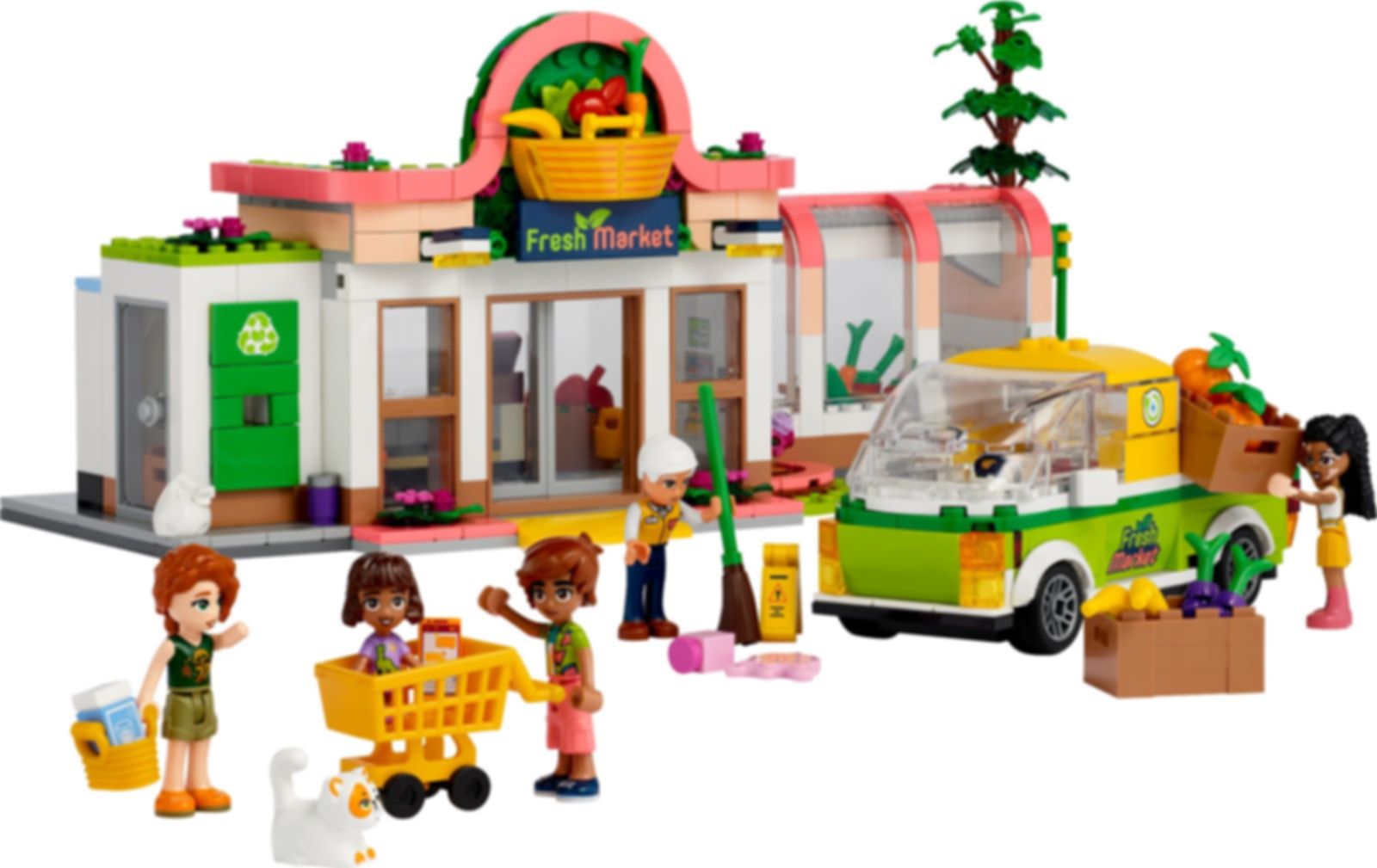 LEGO® Friends Organic Grocery Store components