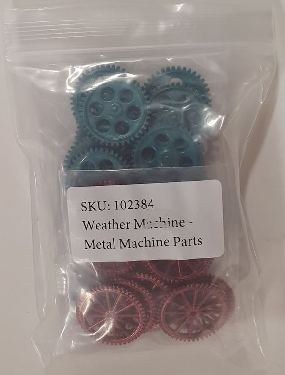 Weather Machine: Metal Machine Parts scatola