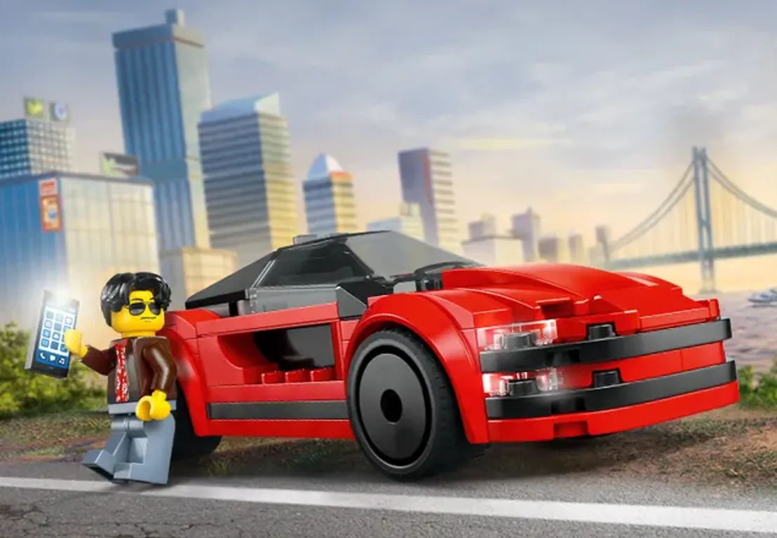 LEGO® City Roter Sportwagen