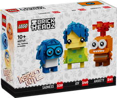 LEGO® BrickHeadz™ Alegría, Tristeza y Ansiedad