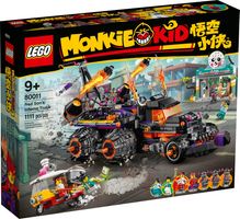 LEGO® Monkie Kid Le camion Inferno de Red Son