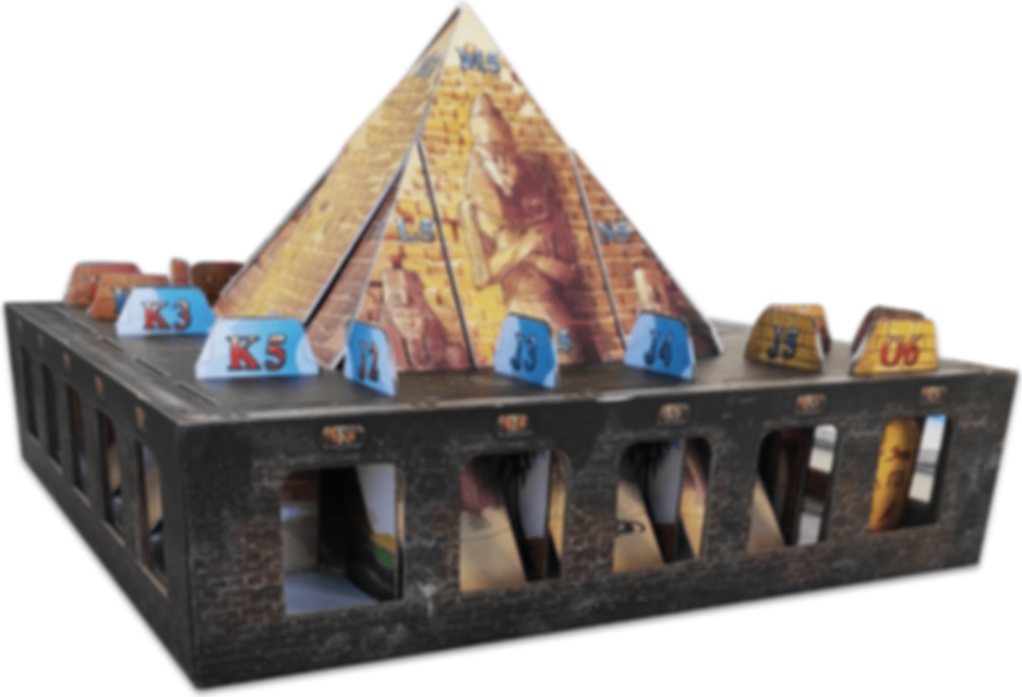 Mystery House: Adventures in a Box – The Secret of Pharaoh components