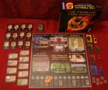 The Hunger Games: District 12 Strategy Game componenten