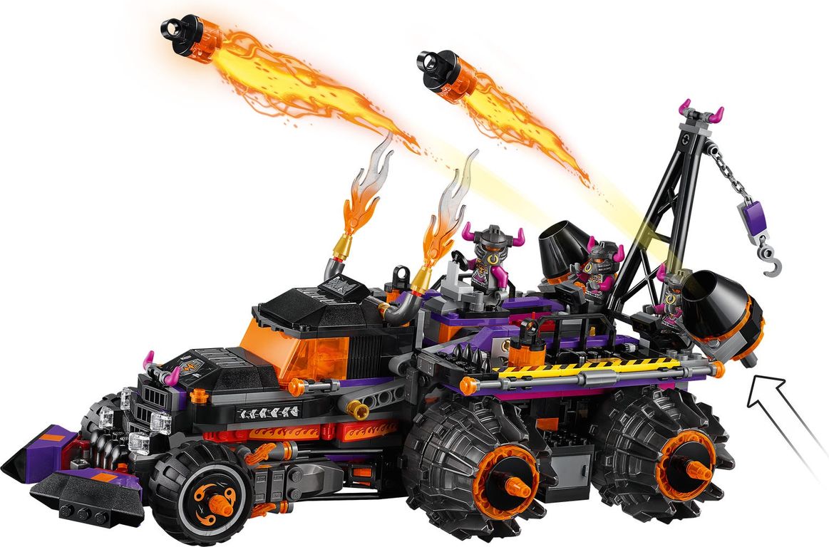 LEGO® Monkie Kid Inferno Truck di Red Son gameplay