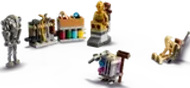 LEGO® Star Wars Calendario de Adviento 2025 partes