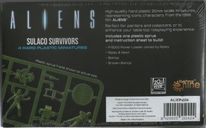 Aliens: Another Glorious Day in the Corps – Sulaco Survivors back of the box