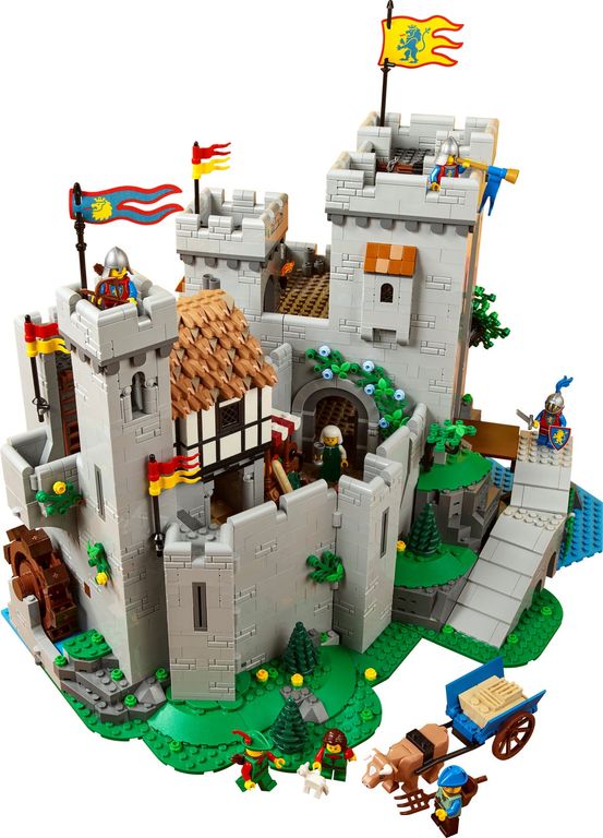 LEGO® Icons Leeuwenridders kasteel achterkant
