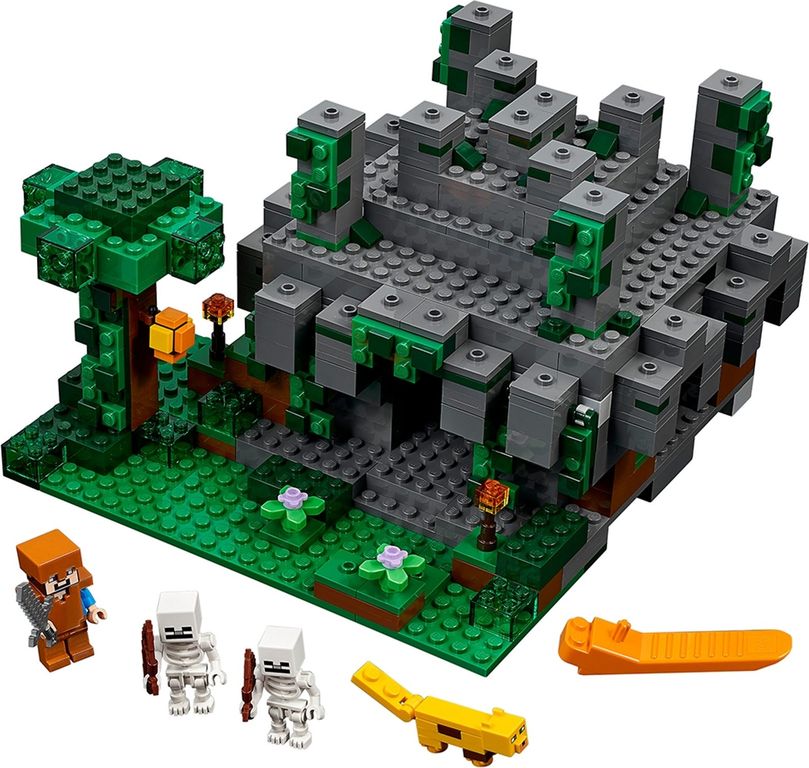 LEGO® Minecraft Il tempio nella giungla componenti