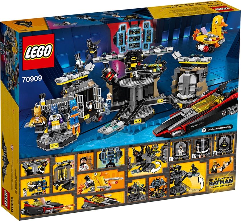 LEGO® Batman Movie Intrusos en la batcueva parte posterior de la caja