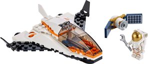 LEGO® City Satelliettransportmissie componenten