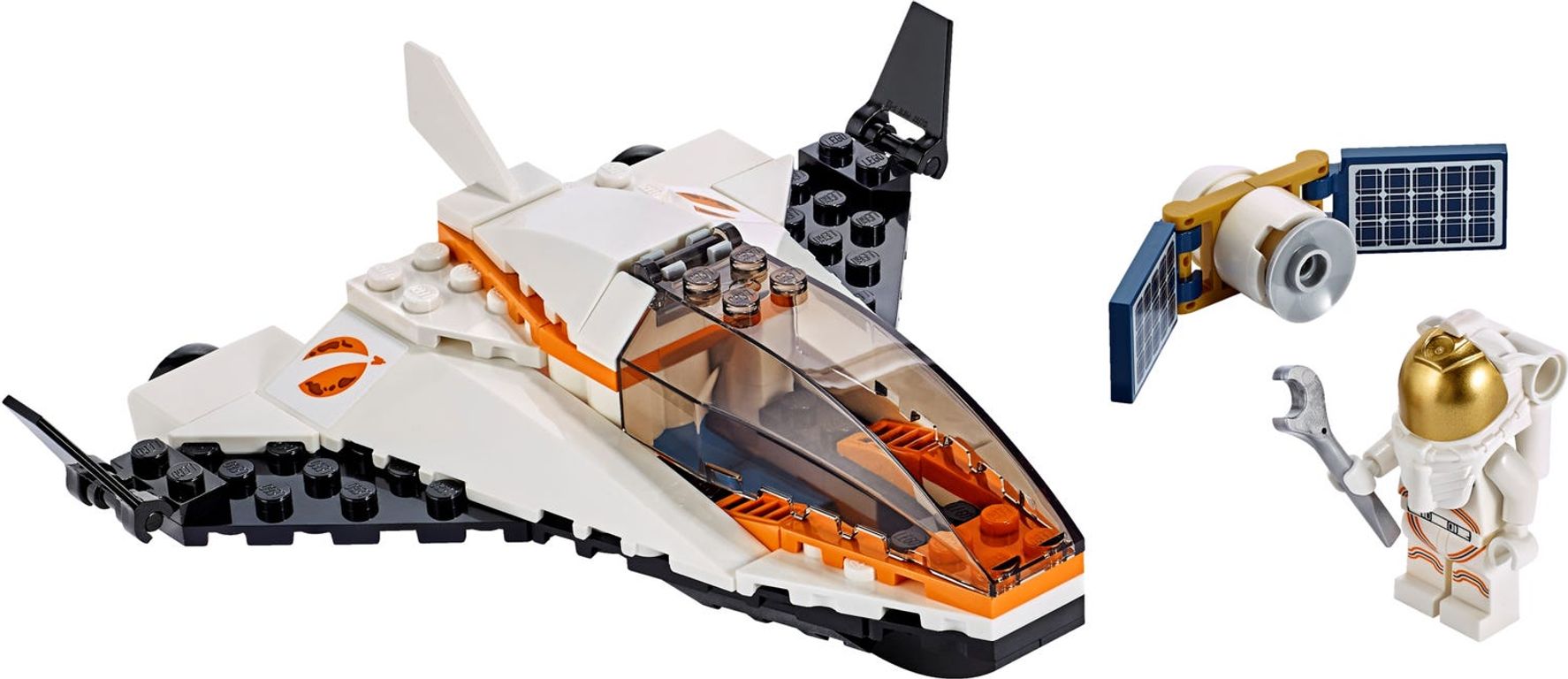 LEGO® City Satelliten-Wartungsmission komponenten