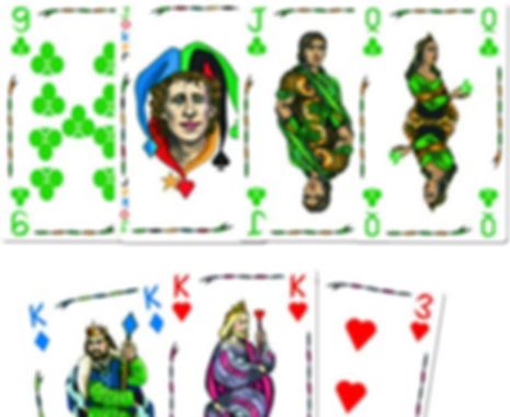 Five Crowns cards