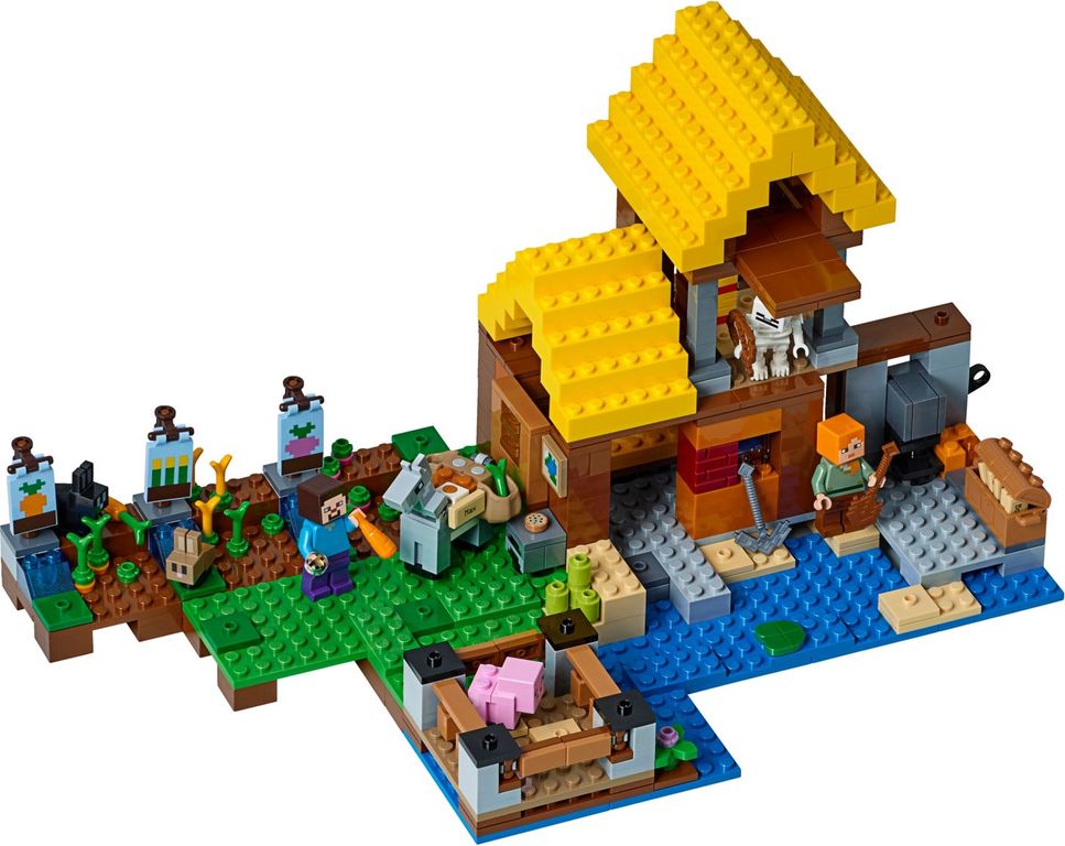 LEGO® Minecraft The Farm Cottage components