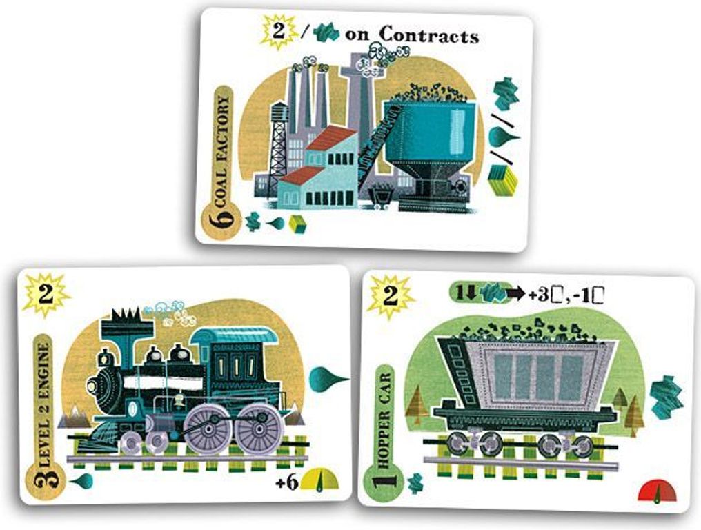 ¡A todo tren! cartas