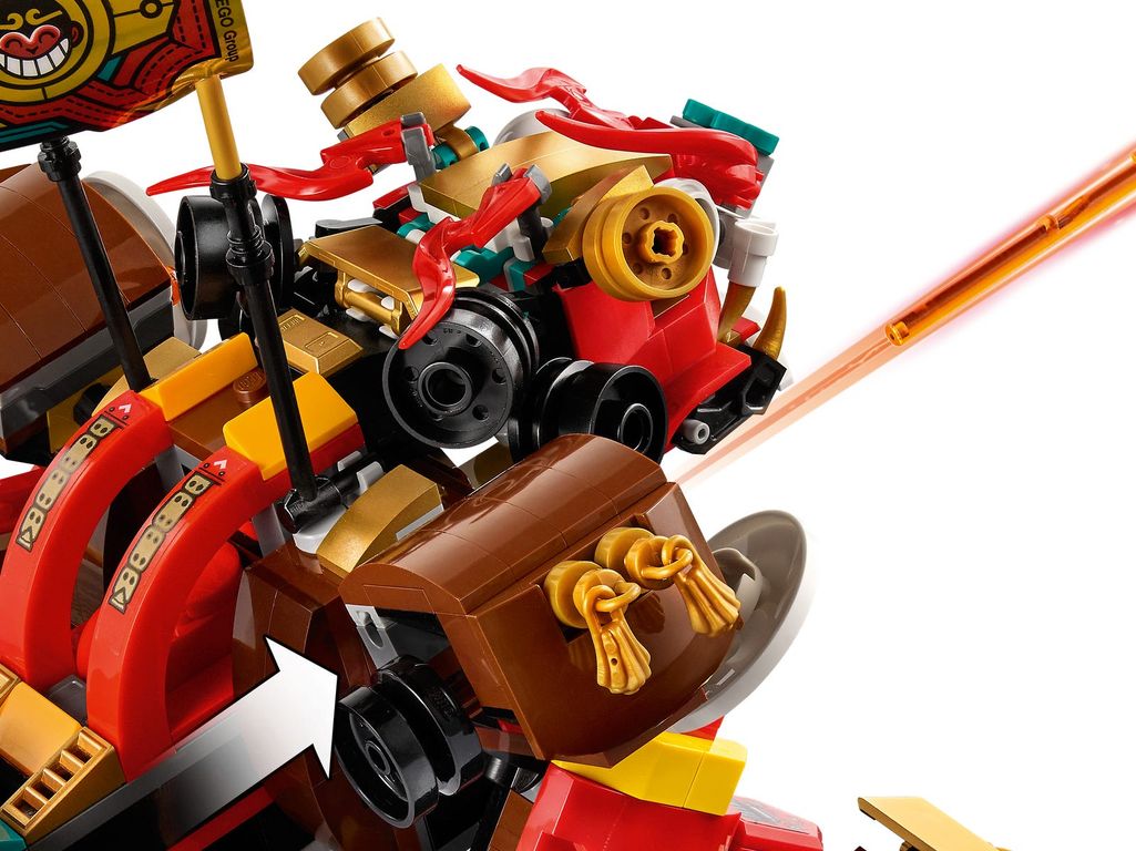 LEGO® Monkie Kid Le lion de garde de Monkie Kid composants