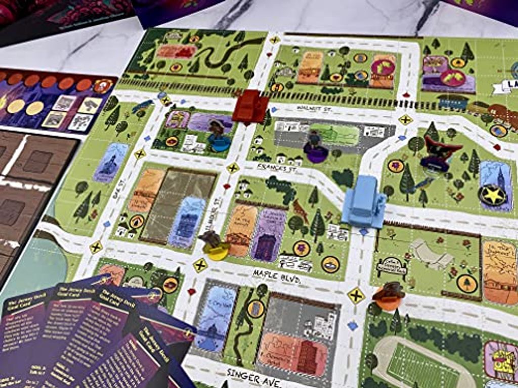 The Snallygaster Situation: Kids on Bikes Board Game jugabilidad