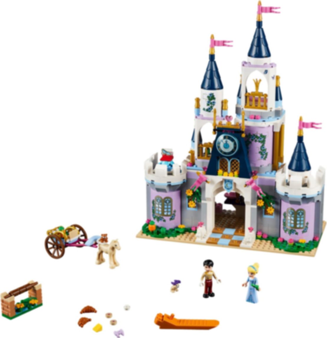 LEGO® Disney Cinderellas Traumschloss komponenten