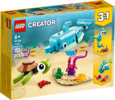LEGO® Creator Delfin und Schildkröte
