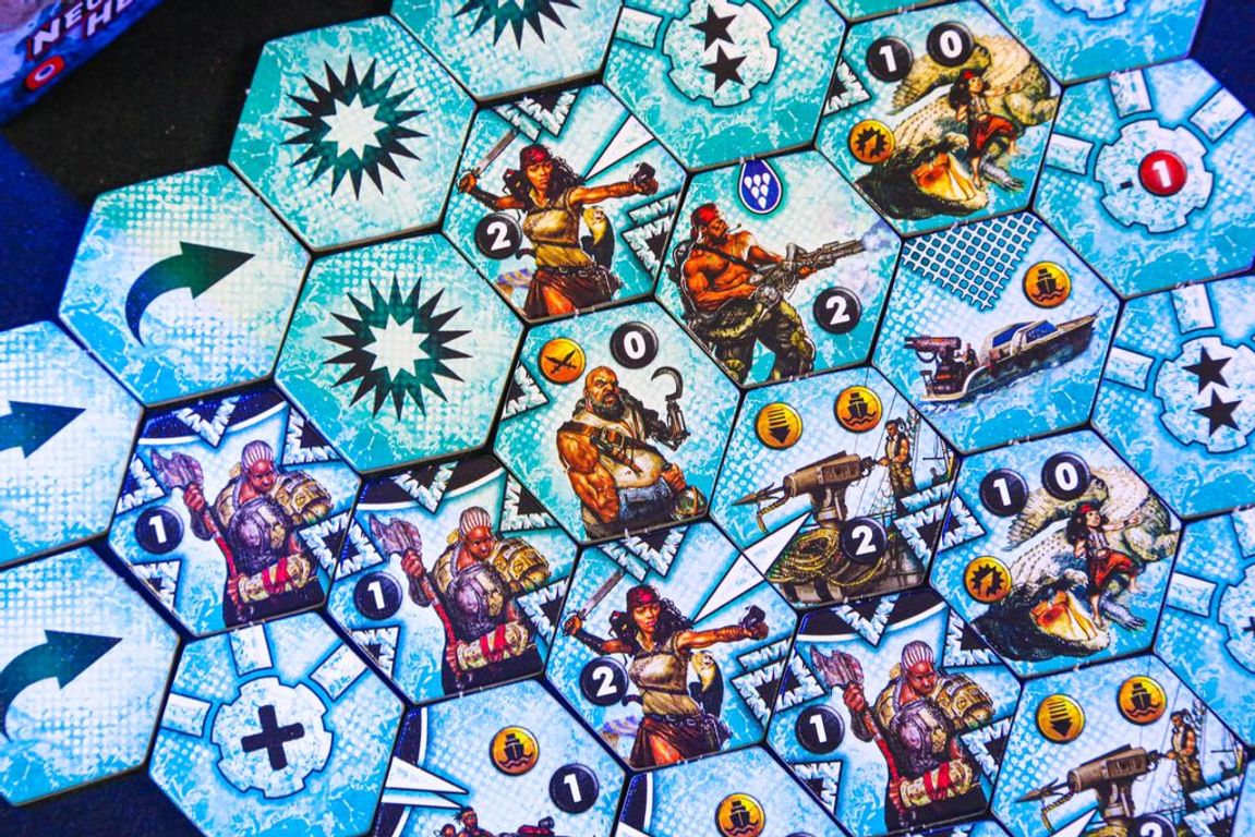 Neuroshima Hex! 3.0: Pirates tegels