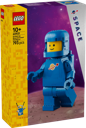 Up-Scaled Blue Astronaut Minifigure