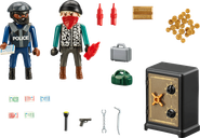 Playmobil® City Action Bank Robbery components