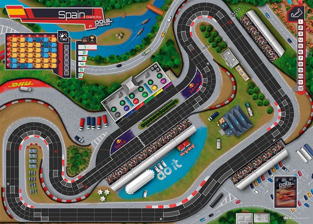 Pole Position game board