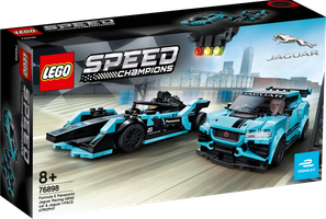 LEGO® Speed Champions Formula E Panasonic Jaguar Racing GEN2 & Jaguar I-PACE eTROPHY