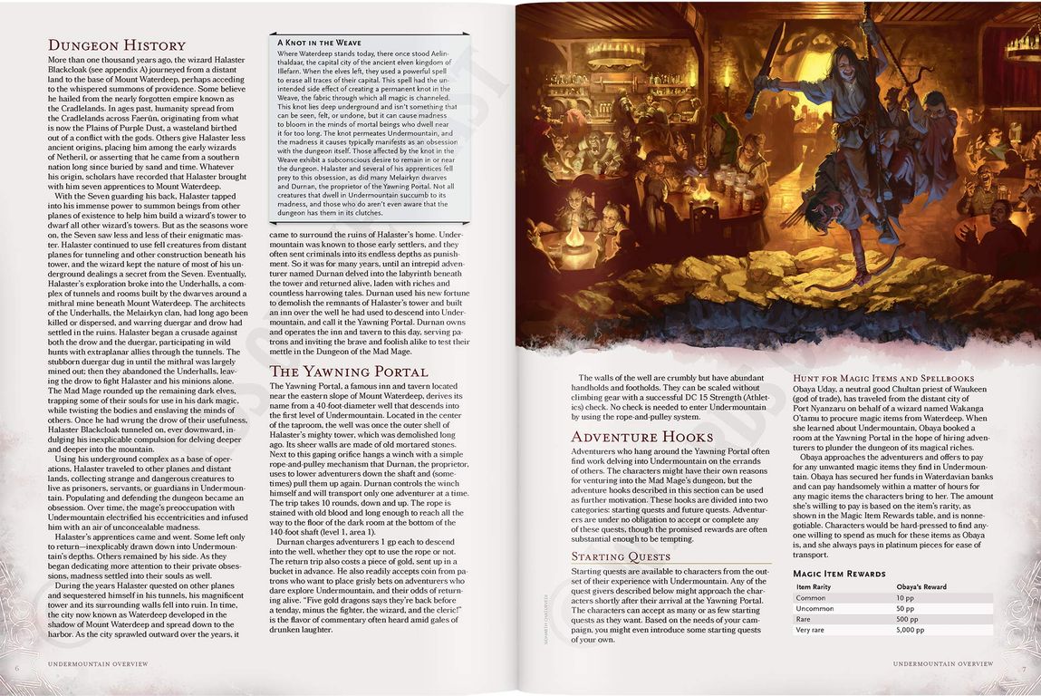 D&D Waterdeep Dungeon of the Mad Mage (D&D Adventure) handleiding