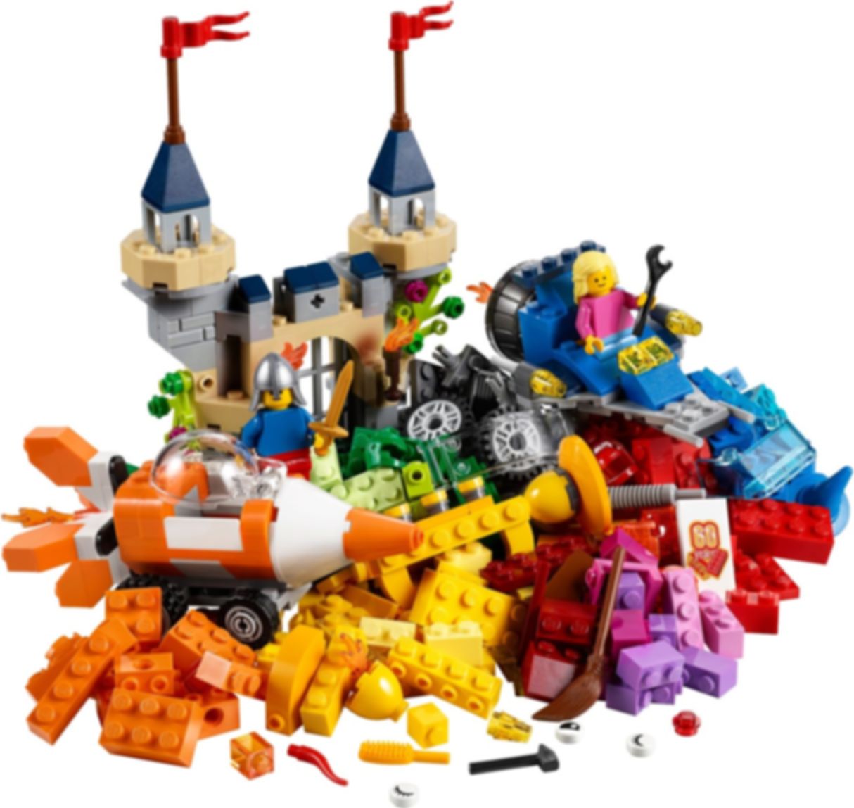 LEGO® Classic Ocean's Bottom components