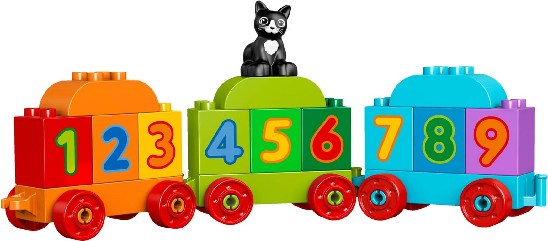 LEGO® DUPLO® Le train des chiffres composants