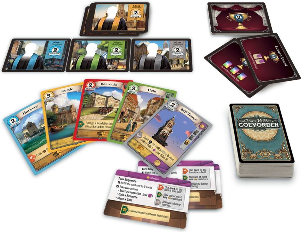 Town Builder: Coevorden cartas