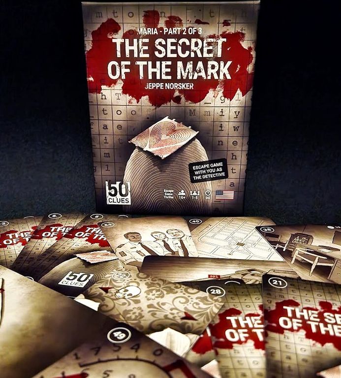 50 Clues: The Secret of the Mark kaarten