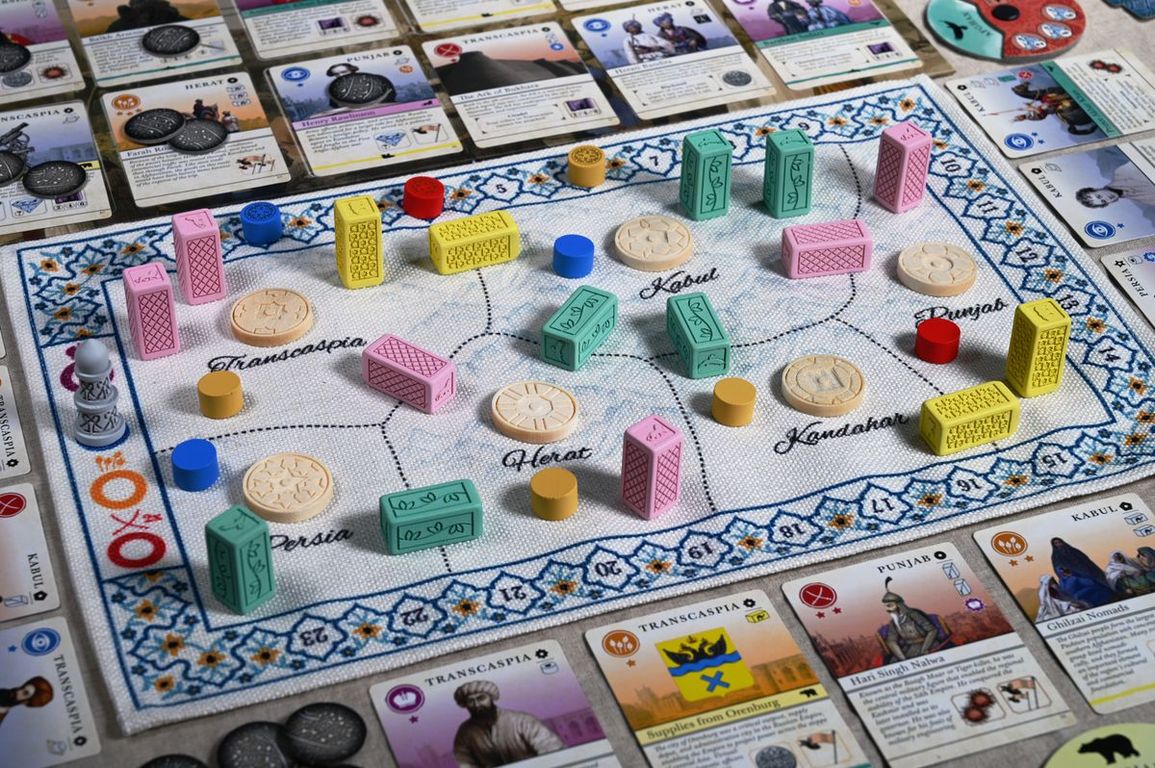 Pax Pamir: Segunda Edición jugabilidad