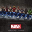 Marvel Collector's Chess Set components
