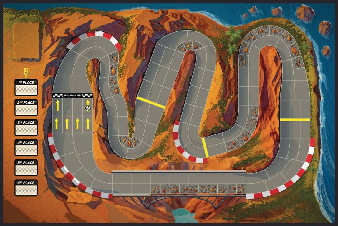 Downforce: Danger Circuit juego de mesa